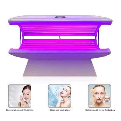 購入 痛みを和らげる個人的な使用のための赤い LED ライト療法ベッドの光力学的機械 オンライン製造