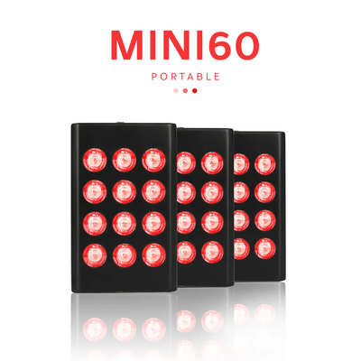 購入 MINI 60 660nm 850nm 赤赤外線LEDライト 治療装置 顔の皮膚ケア アンチエイジング オンライン製造