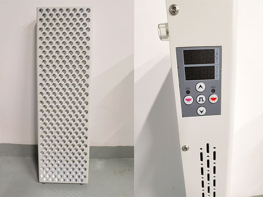 購入 660 850nm 全身赤色LEDライト療法 1500W パネル装置 白/黒色皮膚ケア オンライン製造