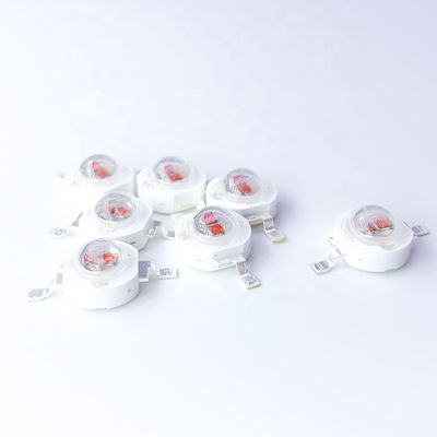 購入 620nm 630nmの赤外線ライト療法のための二重破片3W LEDランプのビード オンライン製造