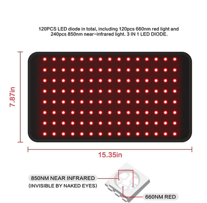 購入 660nm 850nmの痛みの軽減のための反老化する赤外線ライト療法ベルト オンライン製造