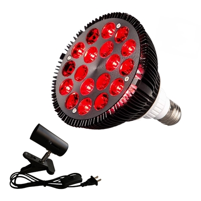 購入 18のLEDの赤いソケット660nmが付いている赤外線赤灯療法装置 オンライン製造