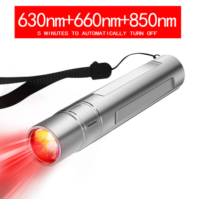 購入 携帯用850nm手持ち型の医学ランプ630nm 660nmの赤灯療法のトーチ オンライン製造