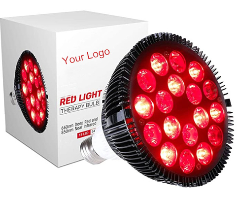 皮の若返りのための54W赤灯療法の球根660nm 850nm LED療法ライト
