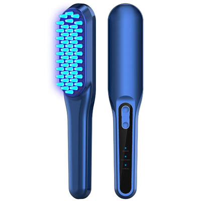 Phototherapyの反毛損失の櫛EMSの振動マッサージャーの櫛の精神弛緩
