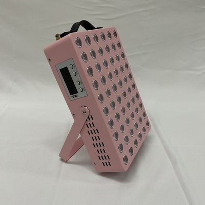 ポータブル スキンケア 赤光療法 660nm 850nm 近赤外線ランプ 300W スタンド付き赤光療法パネル