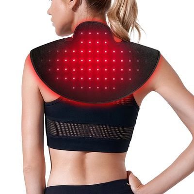 ウェアラブル赤外線照明療法キャップ 660nm&850nm ワイヤレスリモコン,タイマー&振動付き 赤光