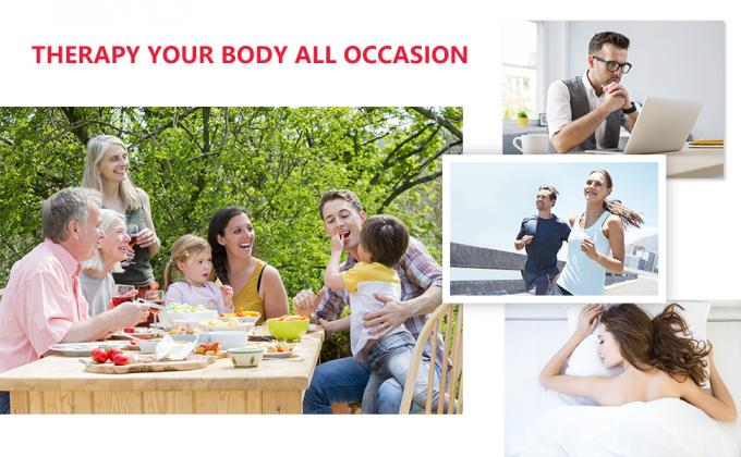 体重減少 ヨーガマット用 赤外線近付の赤色 LEDベルト 4